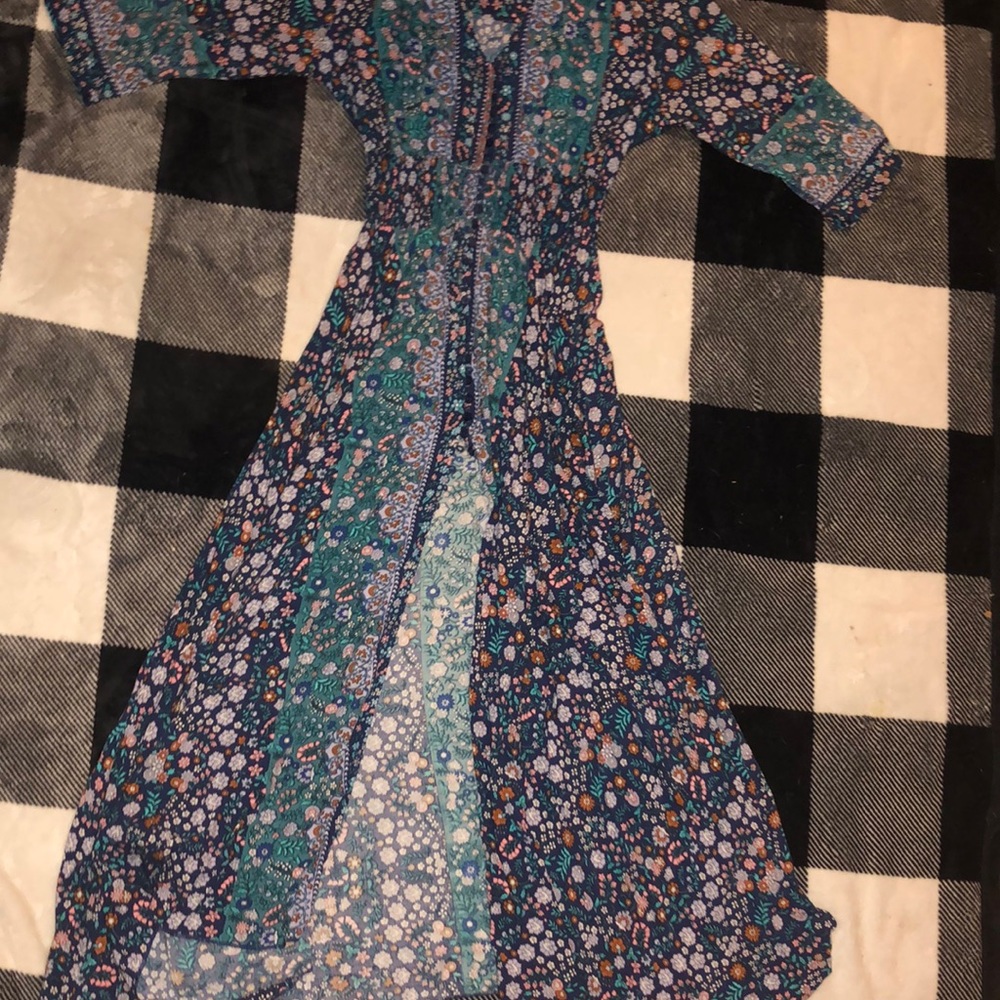 Button up dress
